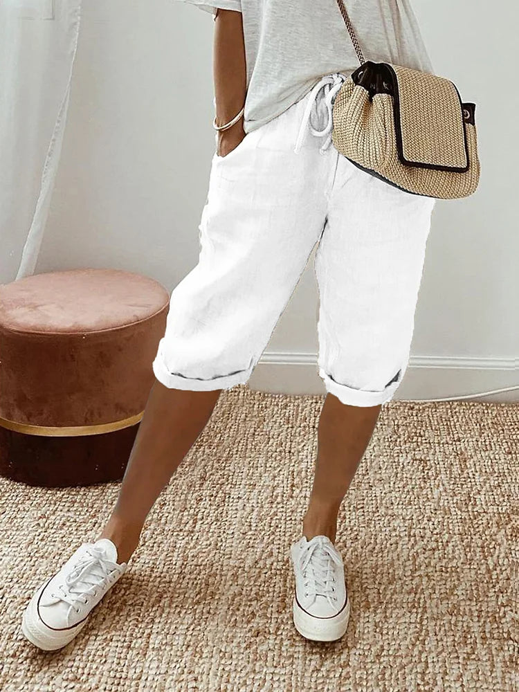 Damen Baumwoll Shorts