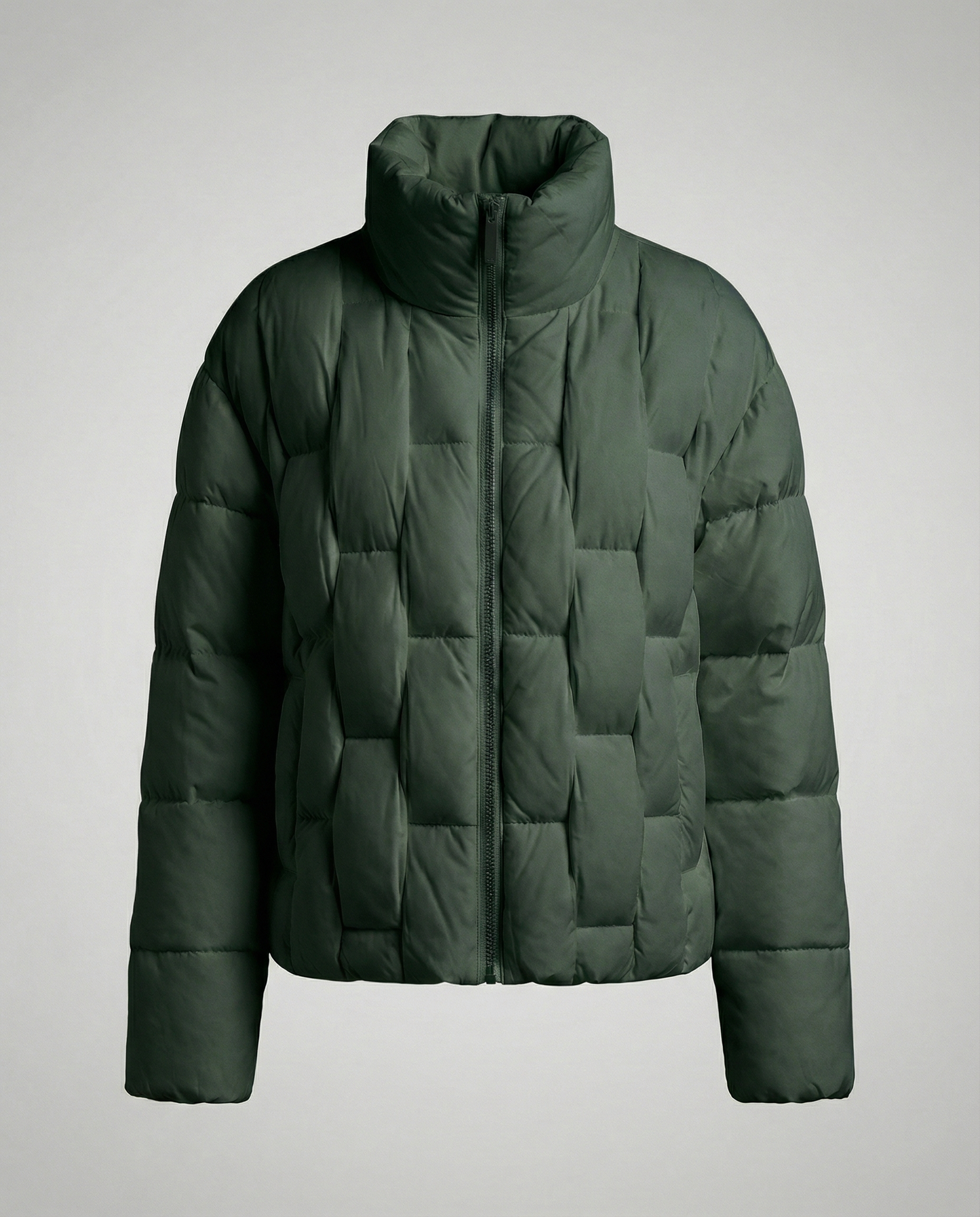 Damen Gefütterte Pufferjacke Warm