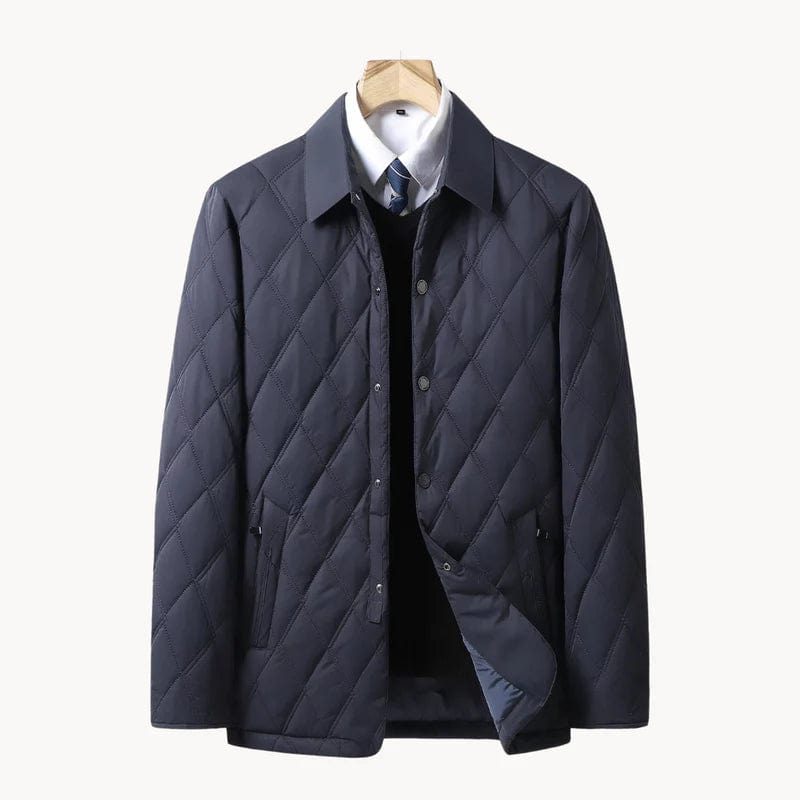 Herren Steppjacke Reguläre Passform Winterstil