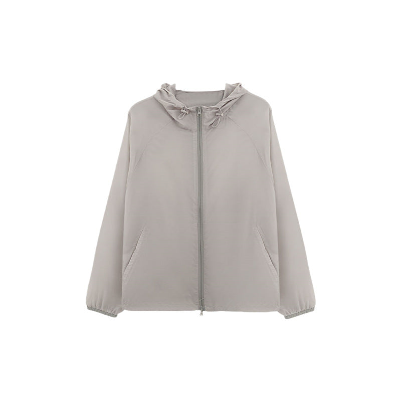 Damen transparente Übergangsjacke Eveloria -> Damen Übergangsjacke