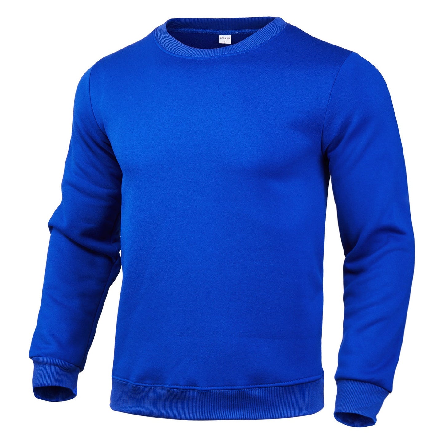 Herren Rundhals-Pullover Baumwollmix Komfortabel Eveloria
