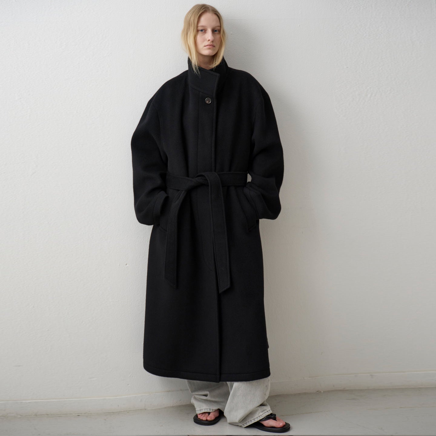 Damen Wollmantel Oversize Eveloria