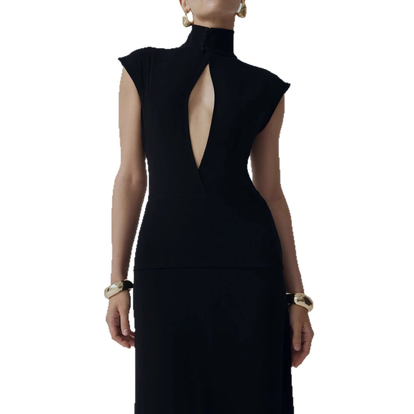 Damen Minikleid Spitzenbesatz Glitzer Ärmel
