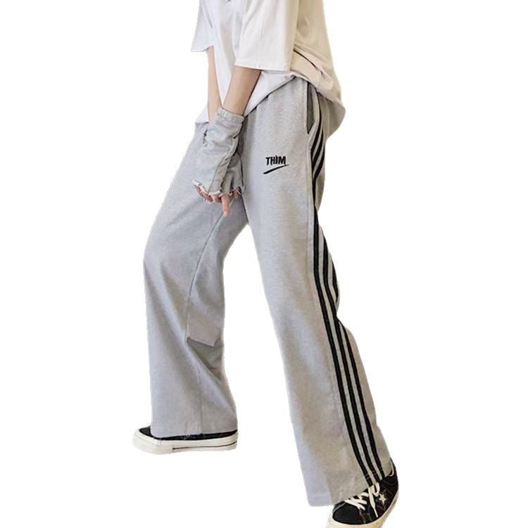 Damen Sportliche Freizeithose mit Streifen Eveloria