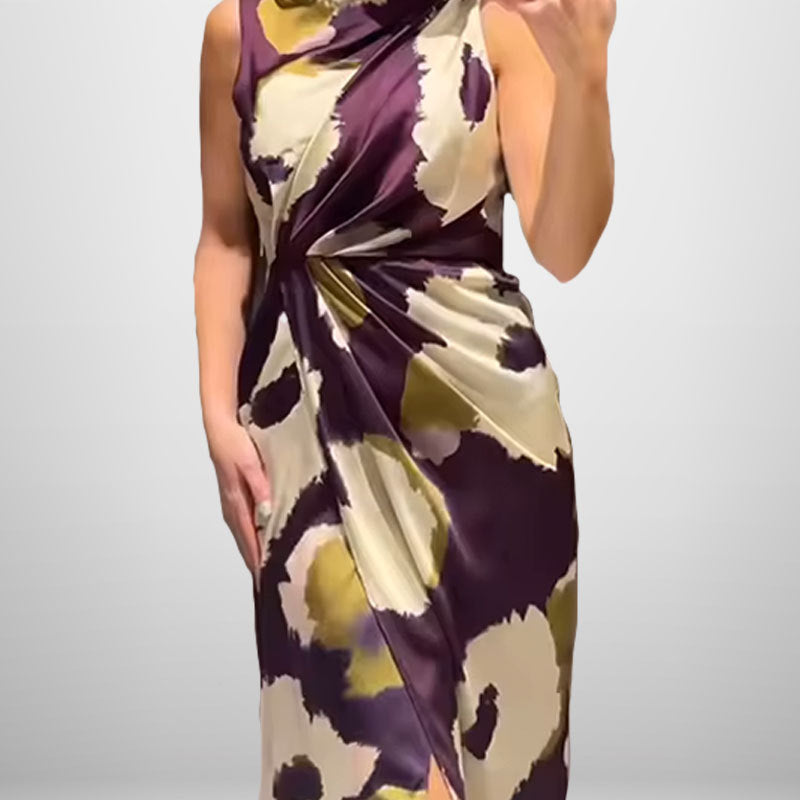 Damen Etuikleid mit Blumenmuster Eveloria
