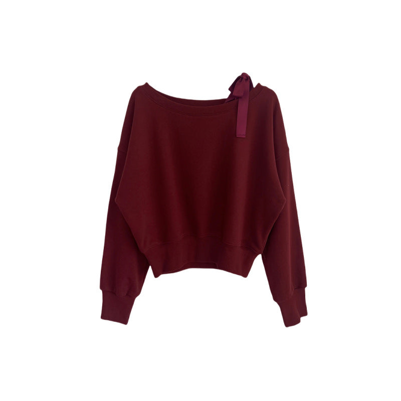 Damen Sweatpullover Lässiger Schnitt Eveloria