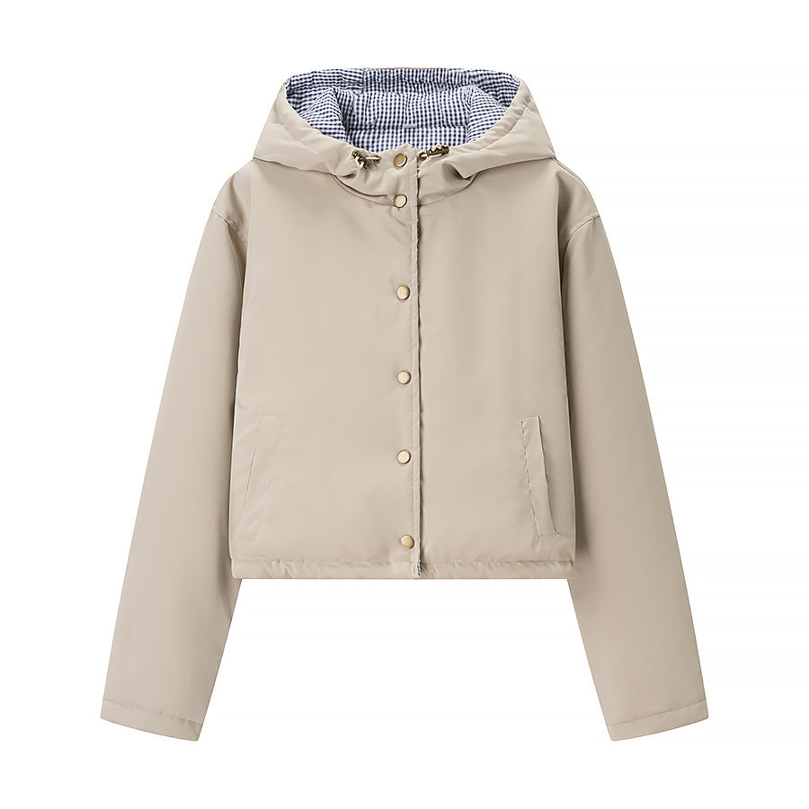 Damen Übergangsjacke mit Kapuze Eveloria