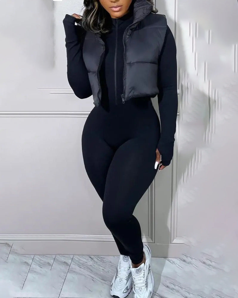 Damen Weste Leo-Design Eveloria