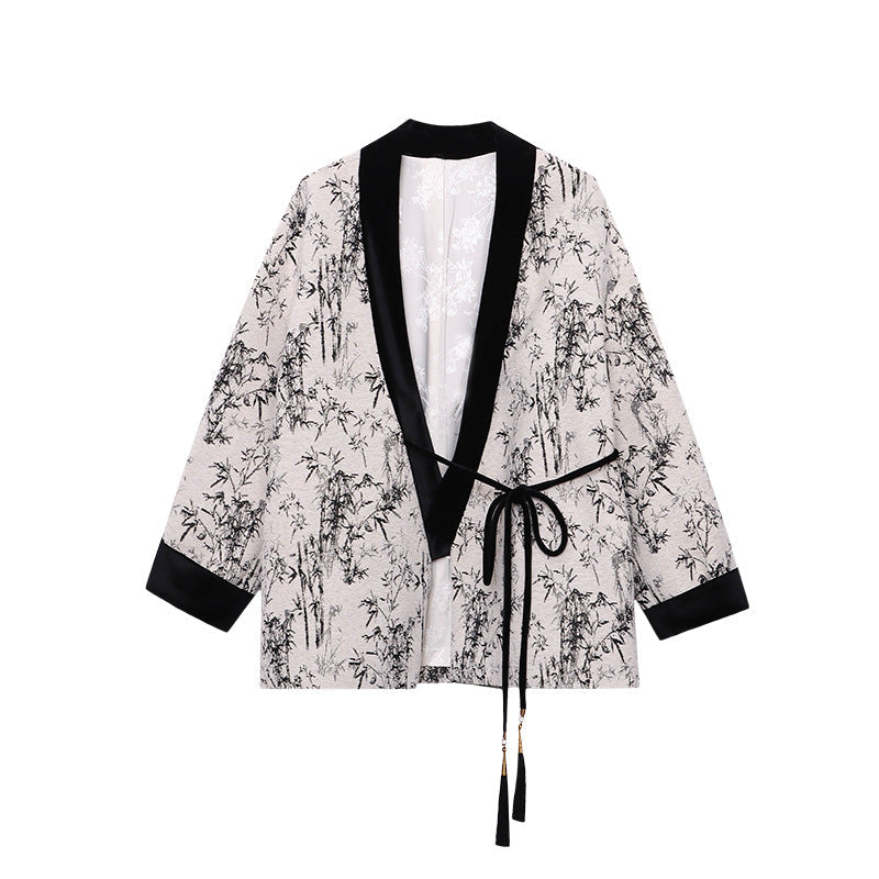 Damen Wickeljacke Elegant Dekorativ