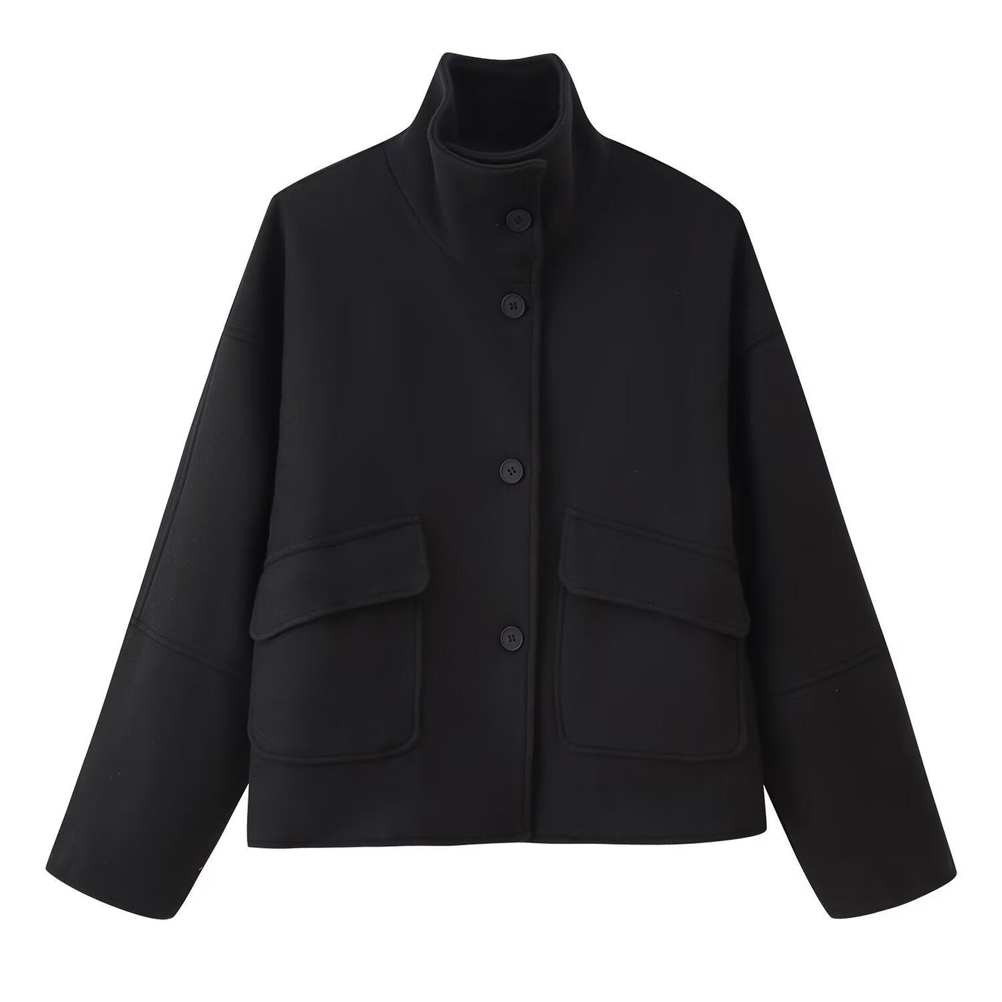 Damen Übergangsjacke Weich Velours Eveloria