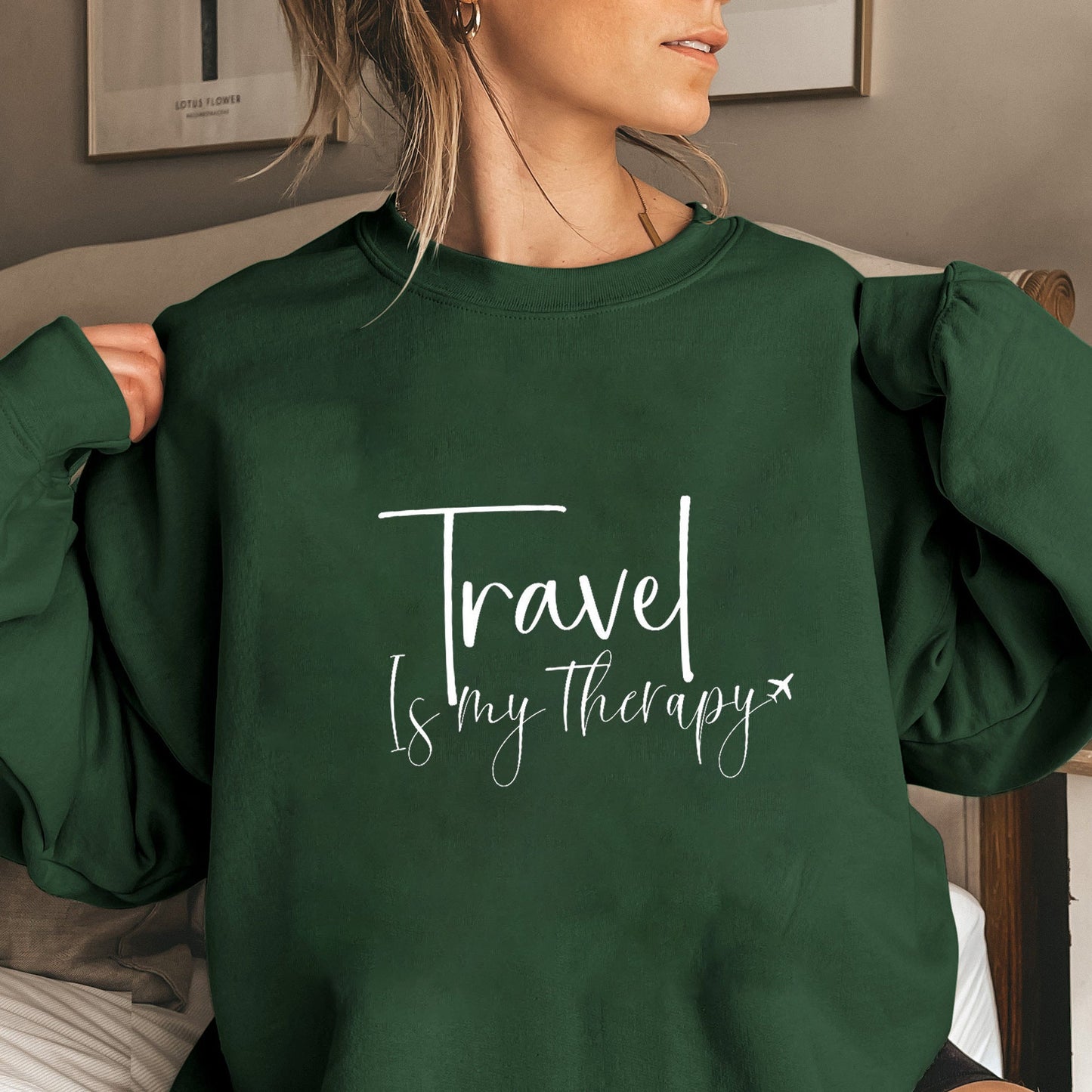 Damen Sweatshirt Statementaufschrift Puffärmel Grau Eveloria