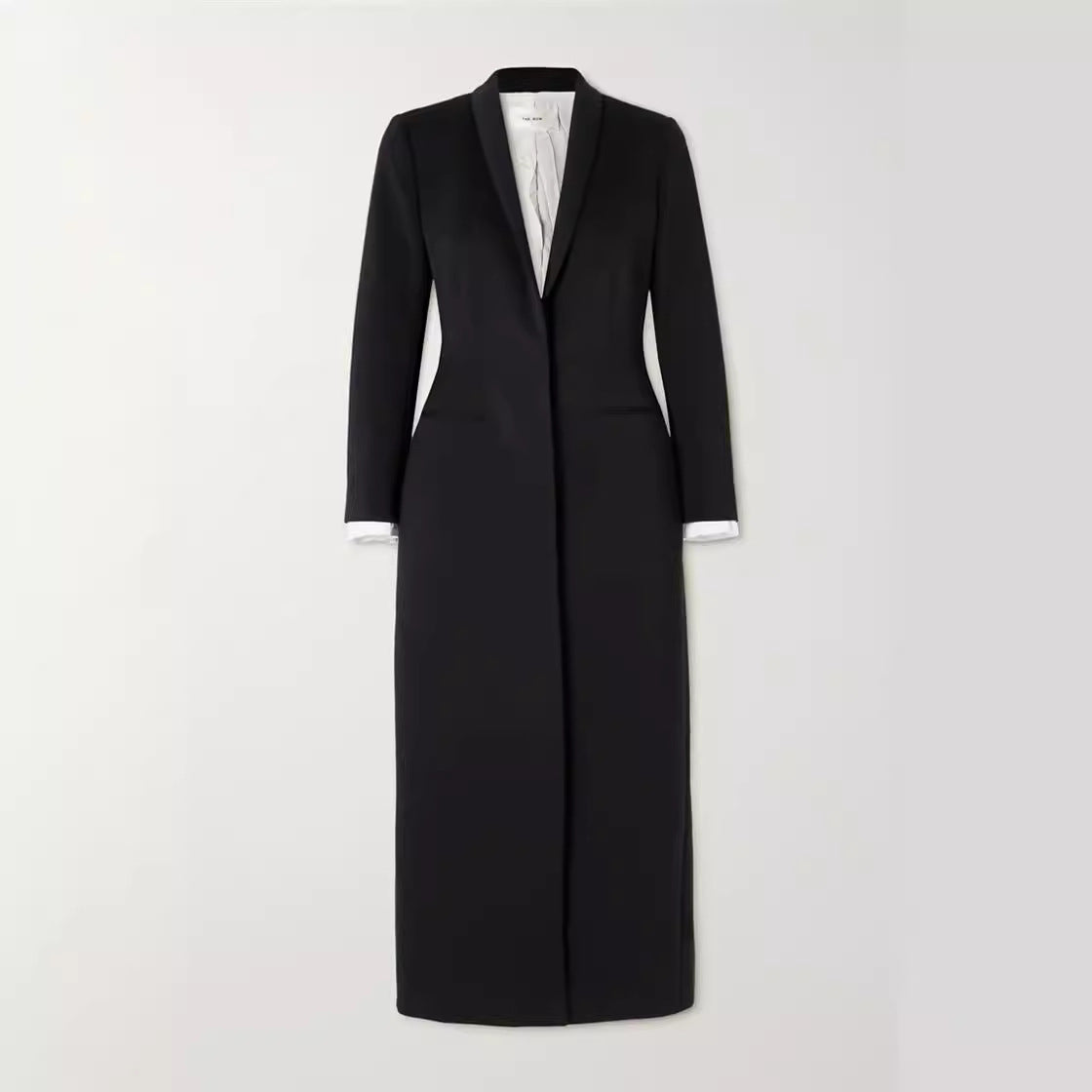Eveloria Damen Dufflecoat Schick Revers