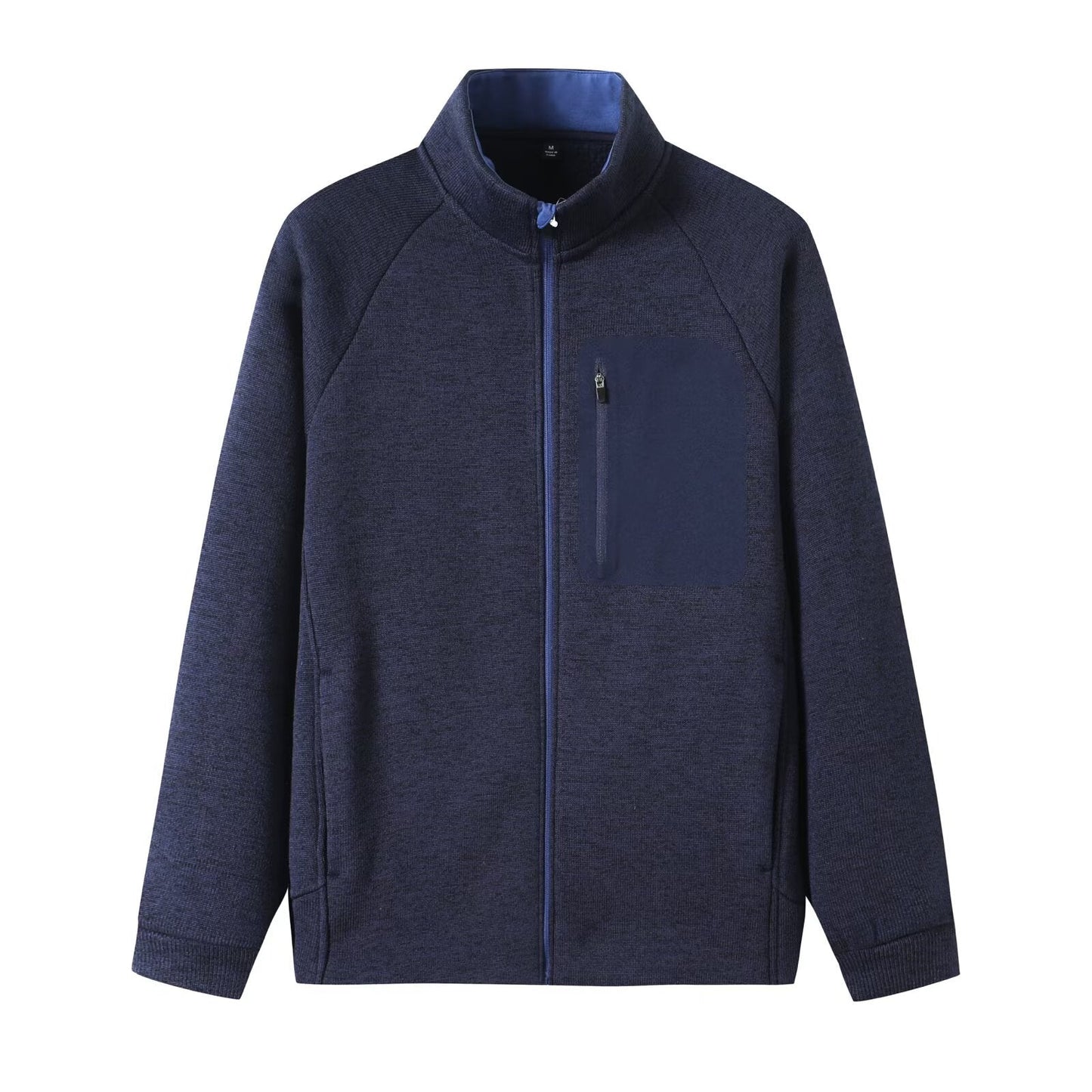 Damen Fleecejacke Sportlich Reißverschluss Eveloria