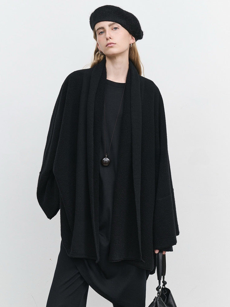 Eveloria Damen Strickmantel Elegantes Design Strapazierfähig