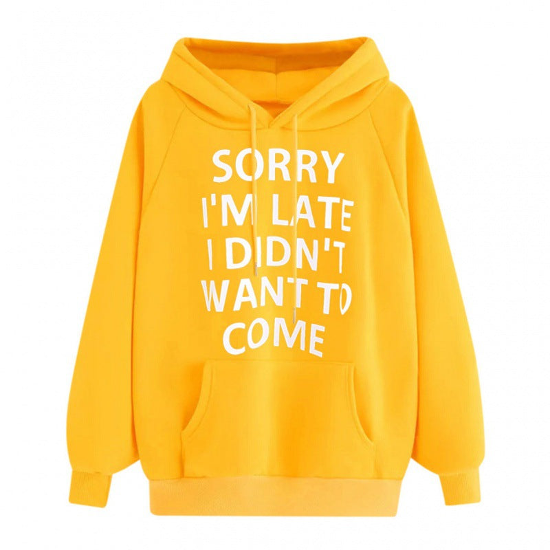 Damen Kapuzenpullover Witzig Spruchdesign Eveloria