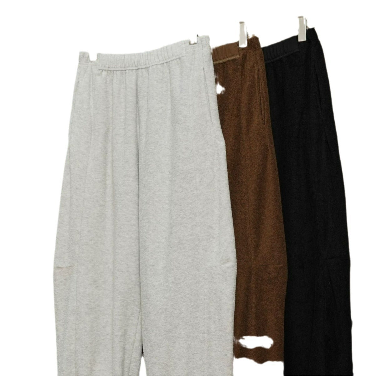 Damen Freizeithose Elastischer Bund Lockerer Schnitt Bequem