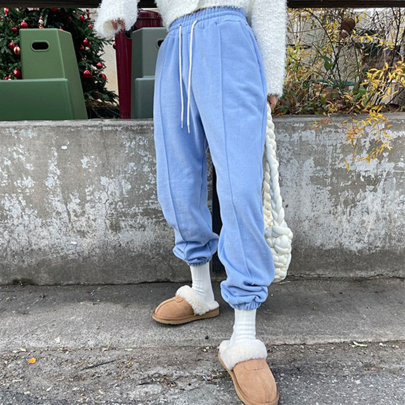 Damen Sweatpants Bequem Gummizug Eveloria