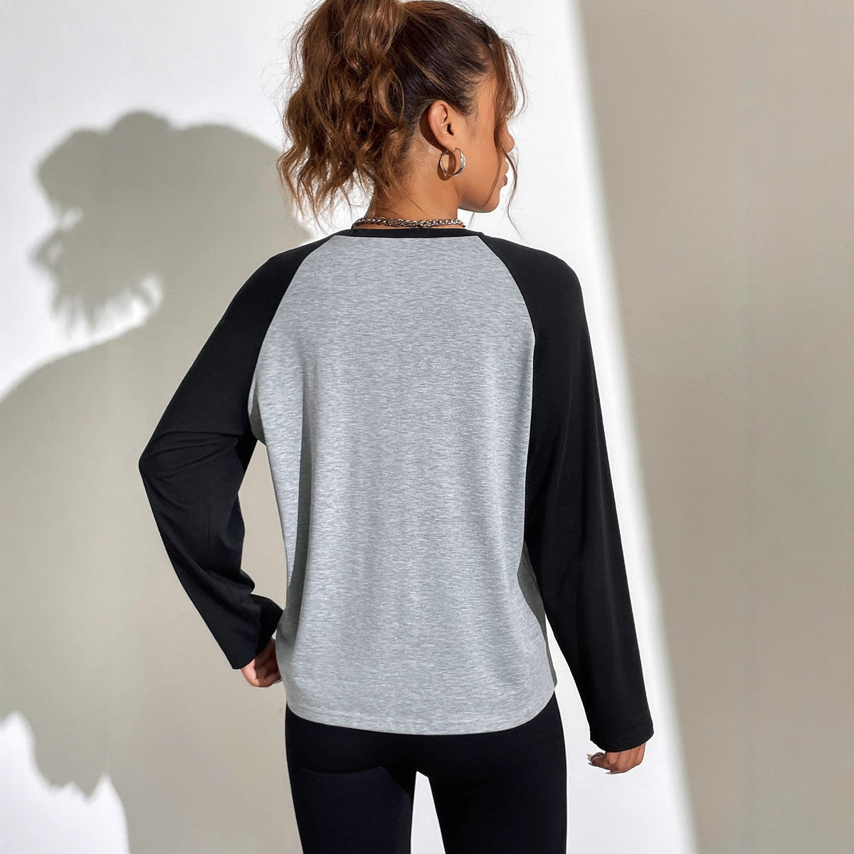 Damen Raglan-Shirt Grafik-Design Eveloria