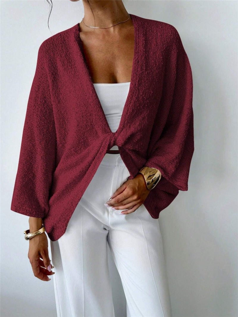Damen Kimono-Jacke Weite Passform Elegantes Design
