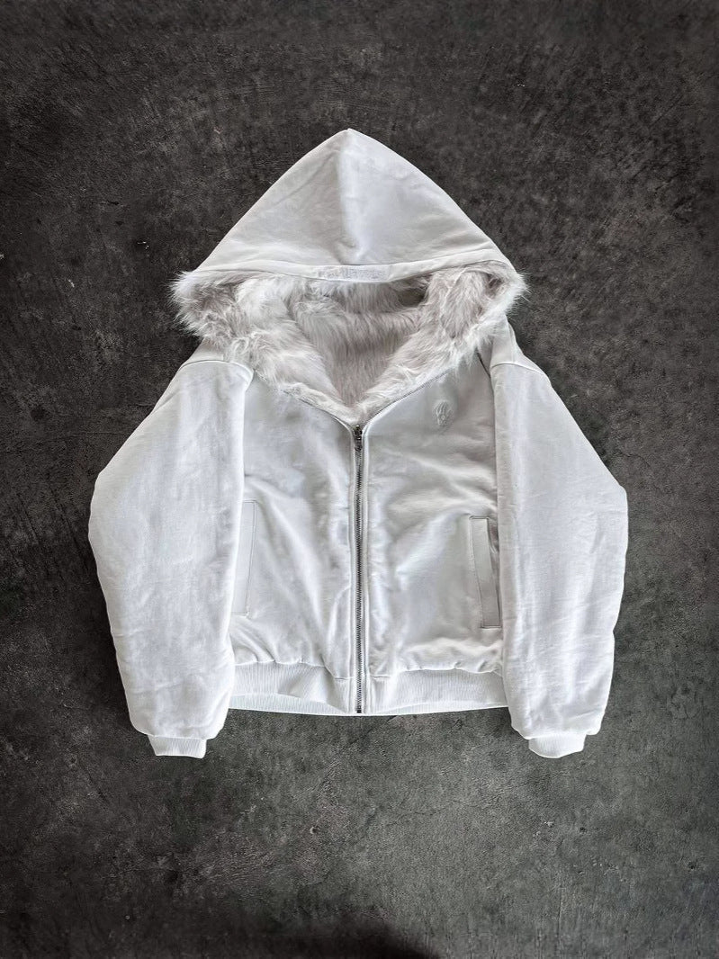 Damen Kapuzenjacke Weich Warm Eveloria
