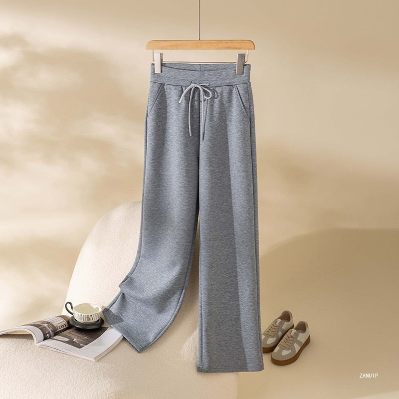 Damen Sporthose Elastischer Bund Verstellbarer Kordelzug
