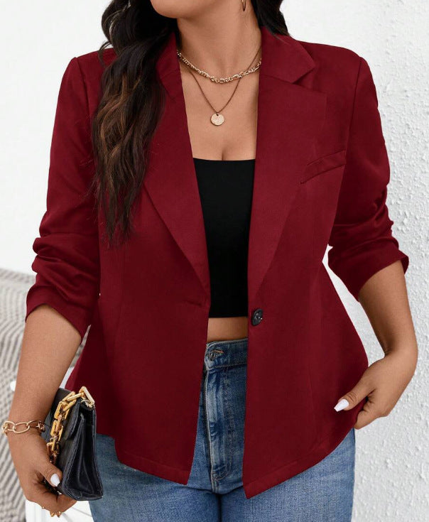 Damen Blazer Strukturiert Eveloria