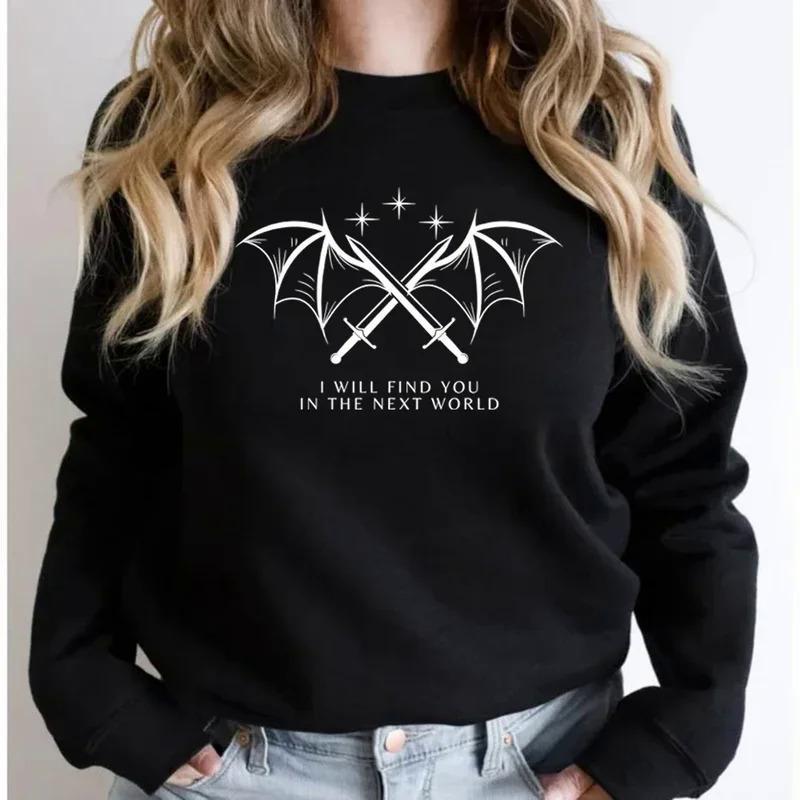 Damen Sweatshirt Grafikdesign Eveloria