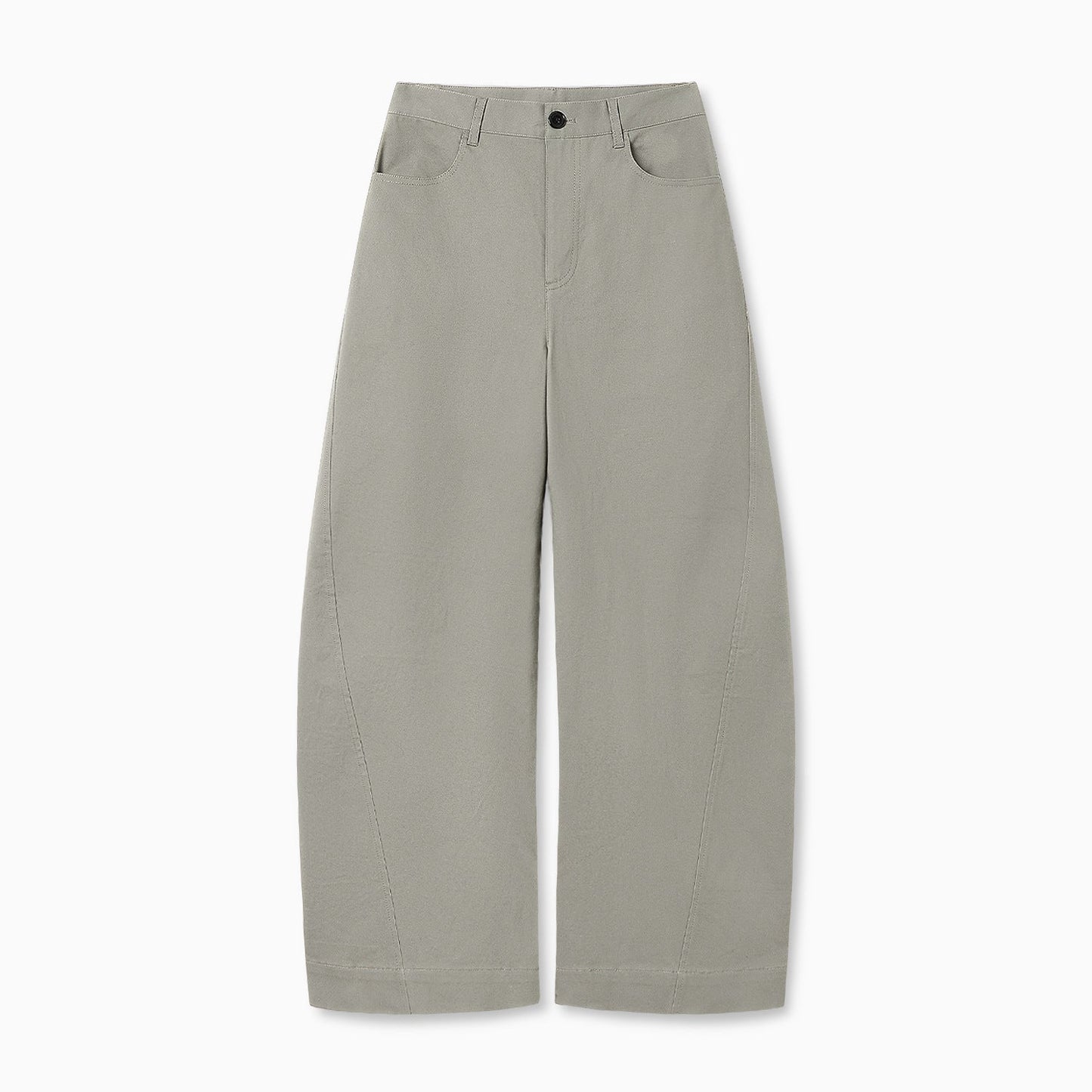 Damen High-Waist-Hose Weit Eveloria