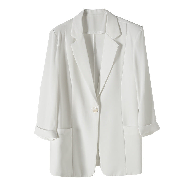 Damen Oversized-Jacke Längsärmelig Eveloria