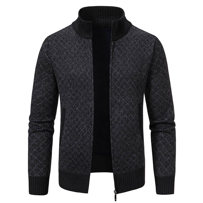 Herren Strickblazer Strukturiertes Muster Eveloria