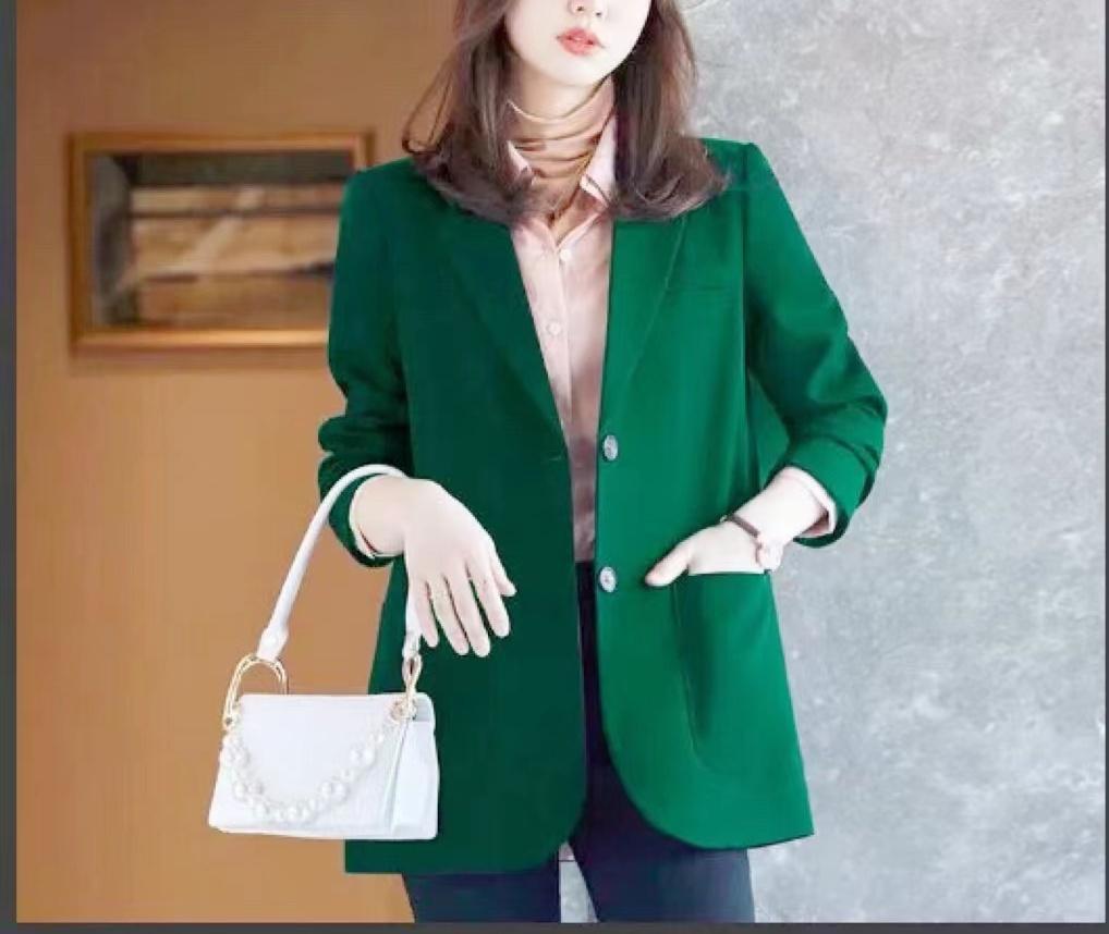 Damen Blazer mit Taschen Eveloria Elegantes Design