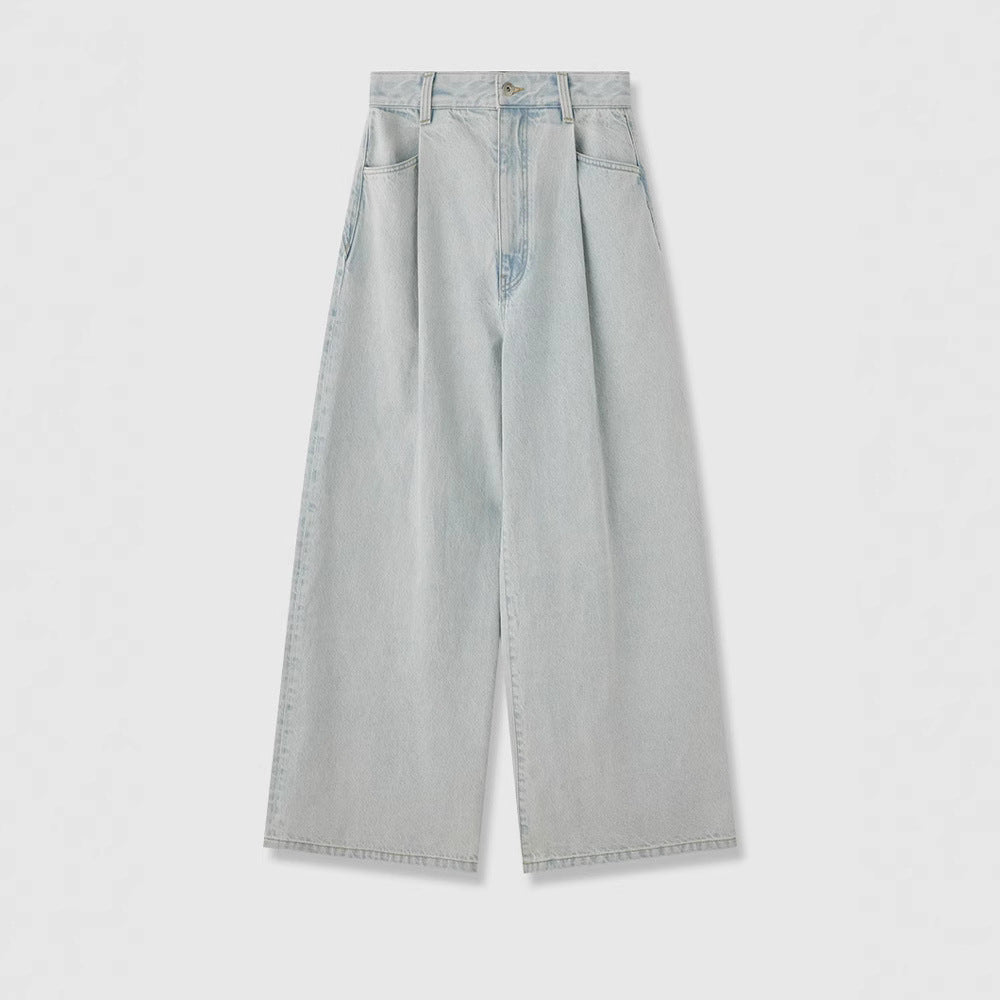 Damen Weite Mom Jeans Eveloria