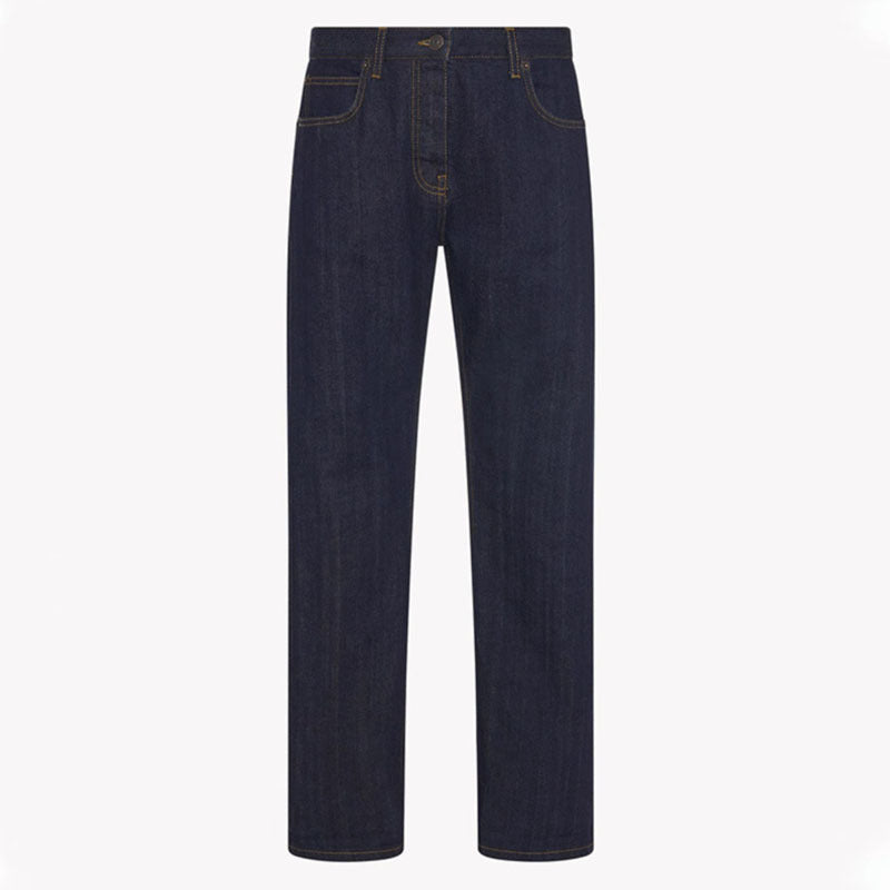 Damen Gerade Geschnittene Jeans Hochwerder Eveloria