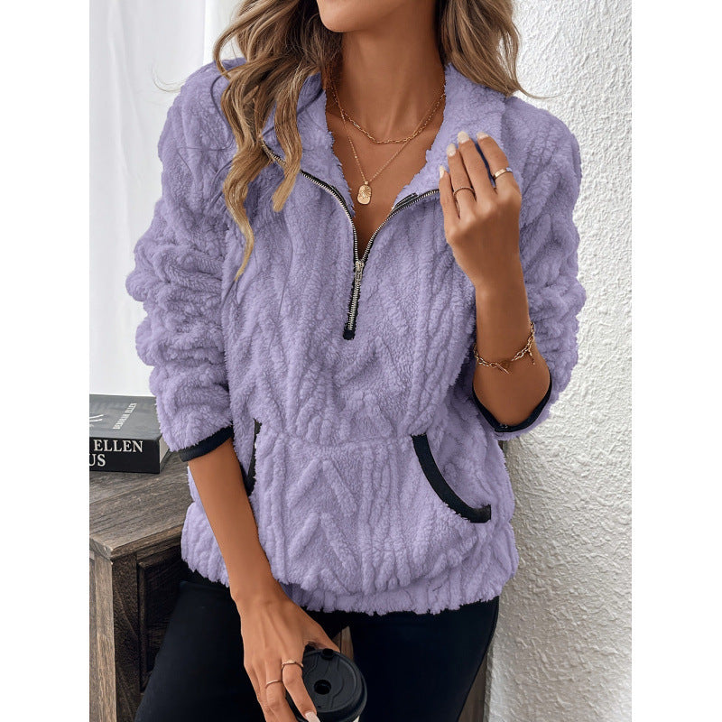 Damen Fleecepullover Eveloria Weich