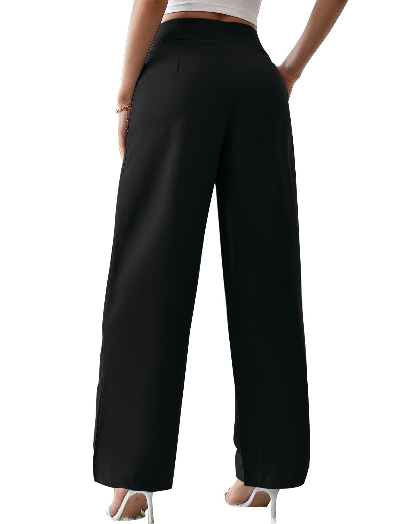 Damen Hosen Weite Elegant Eveloria