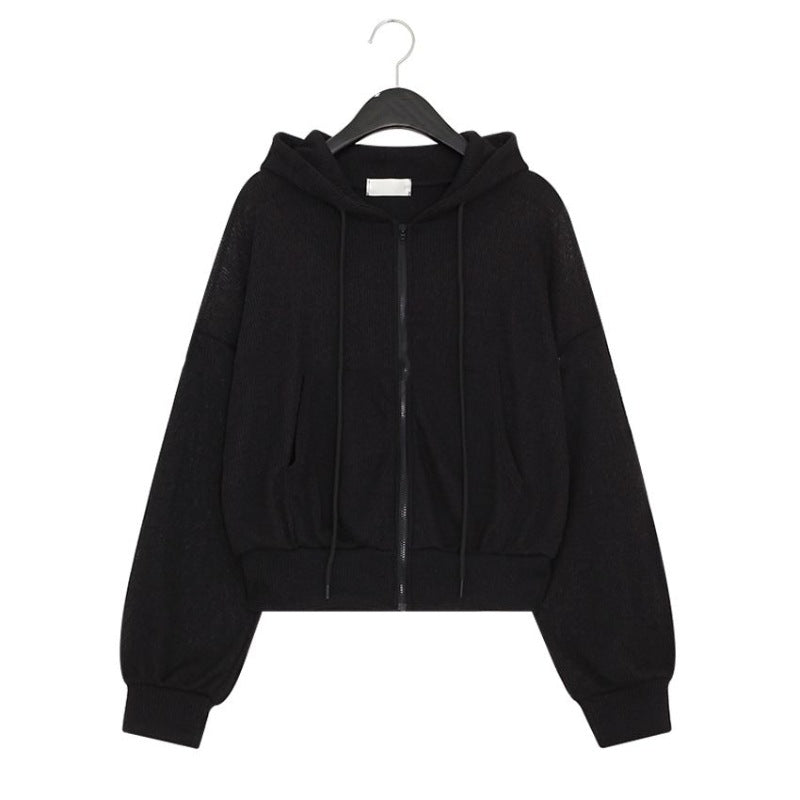 Damen Sportjacke Kurz Reißverschluss Eveloria