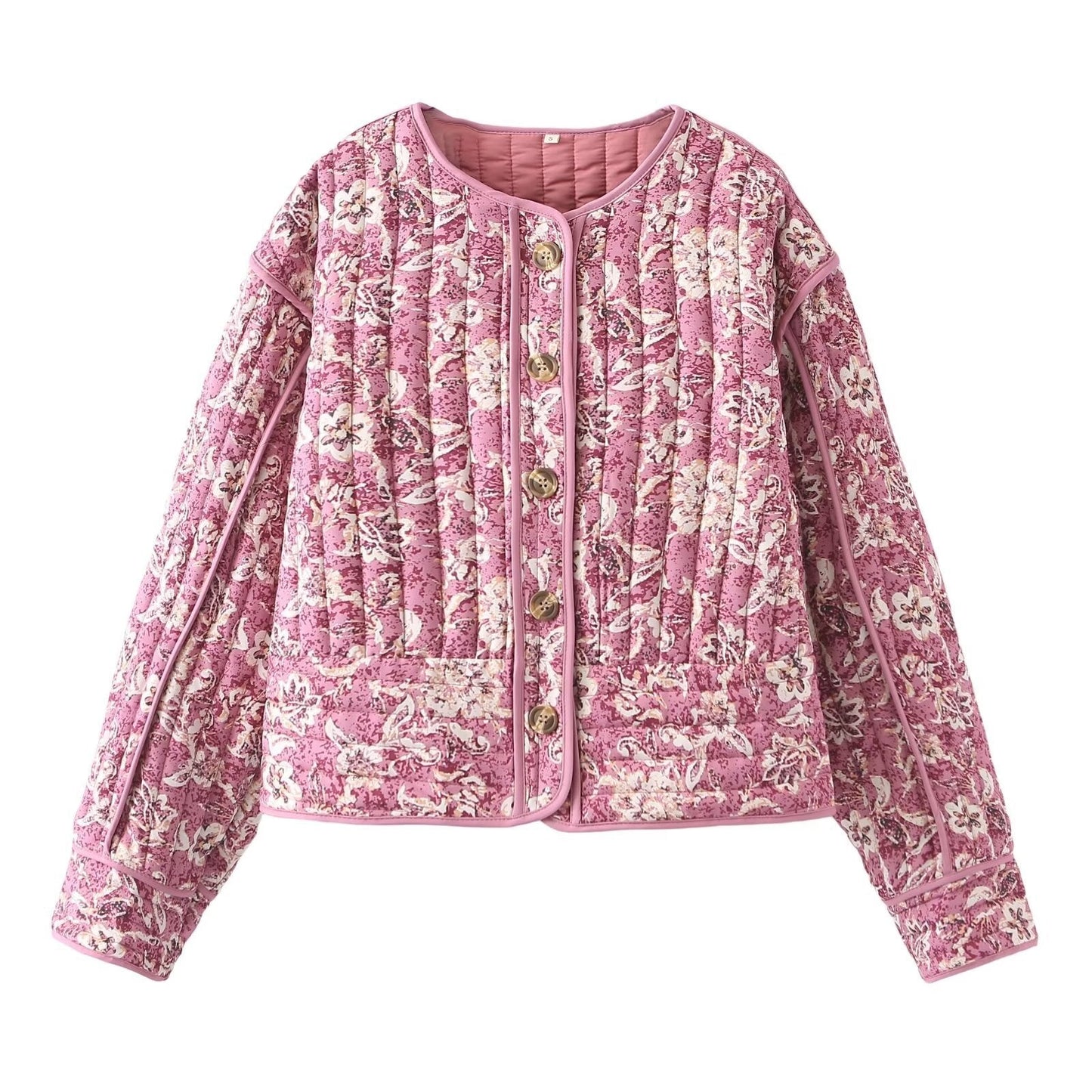 Damen Steppjacke Bedruckt Eveloria