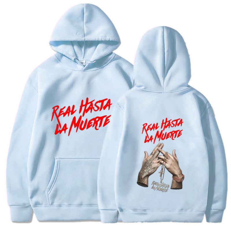 Damen Kapuzensweater Urbaner Stil mit Schriftzug