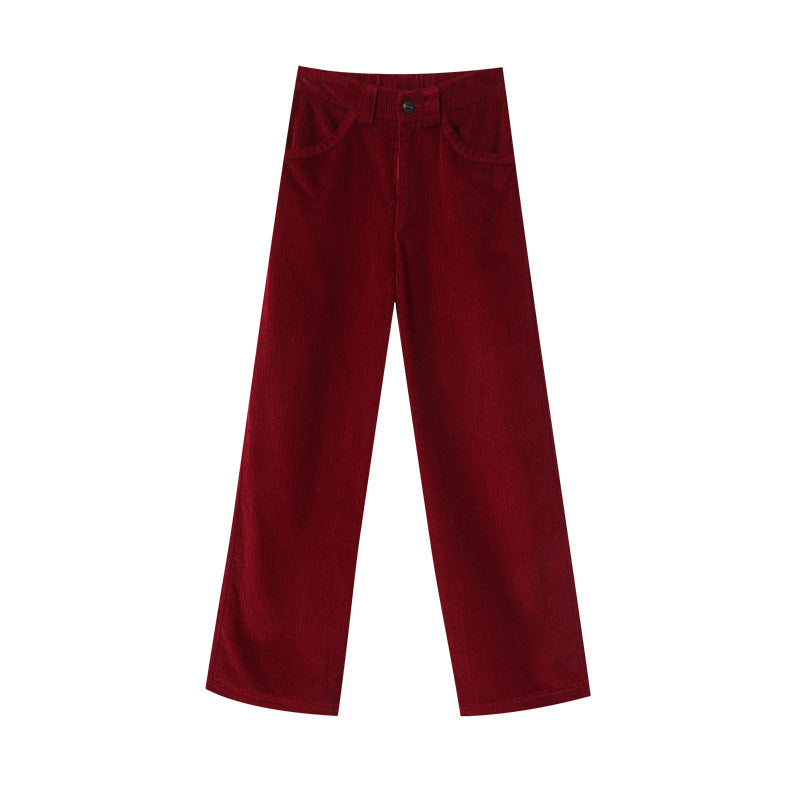 Damen Cordhose Bequem Stilvolle Eveloria