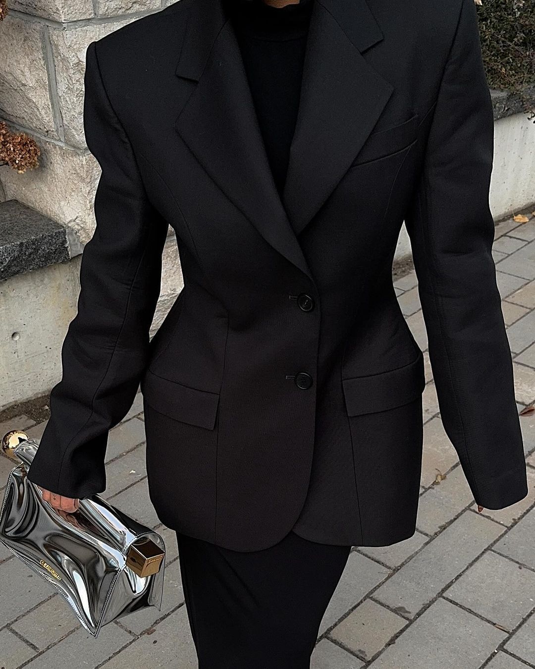 Damen Oversized Blazer Modischer Schnitt Eveloria