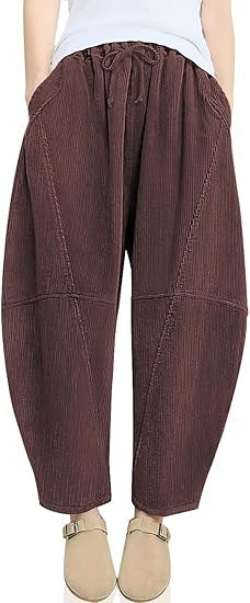 Damen High-Waist Freizeithose mit Kordelzug Eveloria