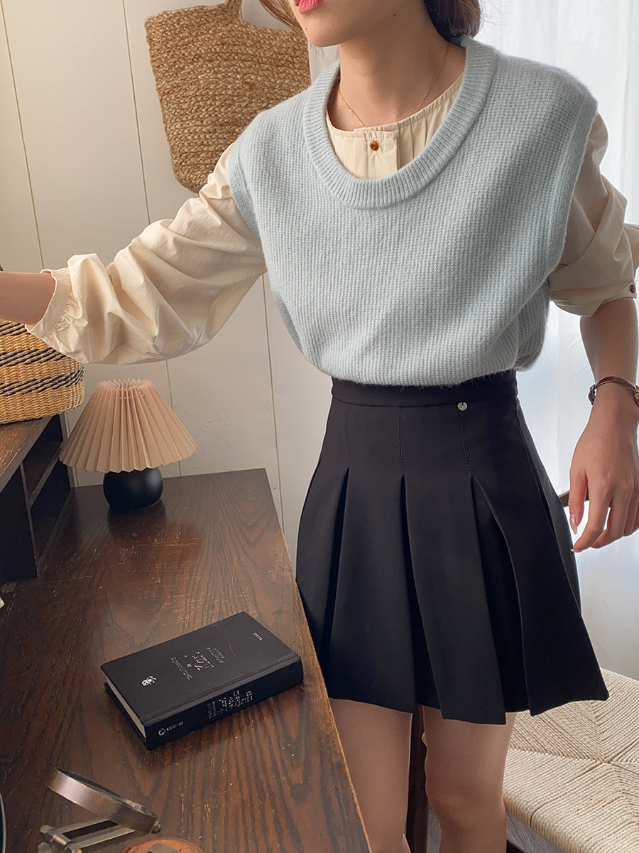 Damen Cropped Jacke mit Fransen und Taschen Eveloria