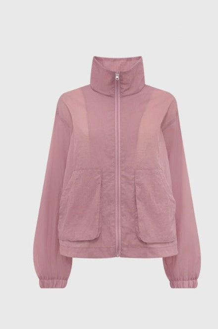 Damen Sportjacke Leicht Voluminöse Ärmel Eveloria