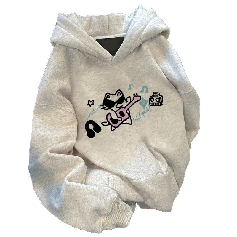 Damen Kapuzenpullover Tierdesign Eveloria