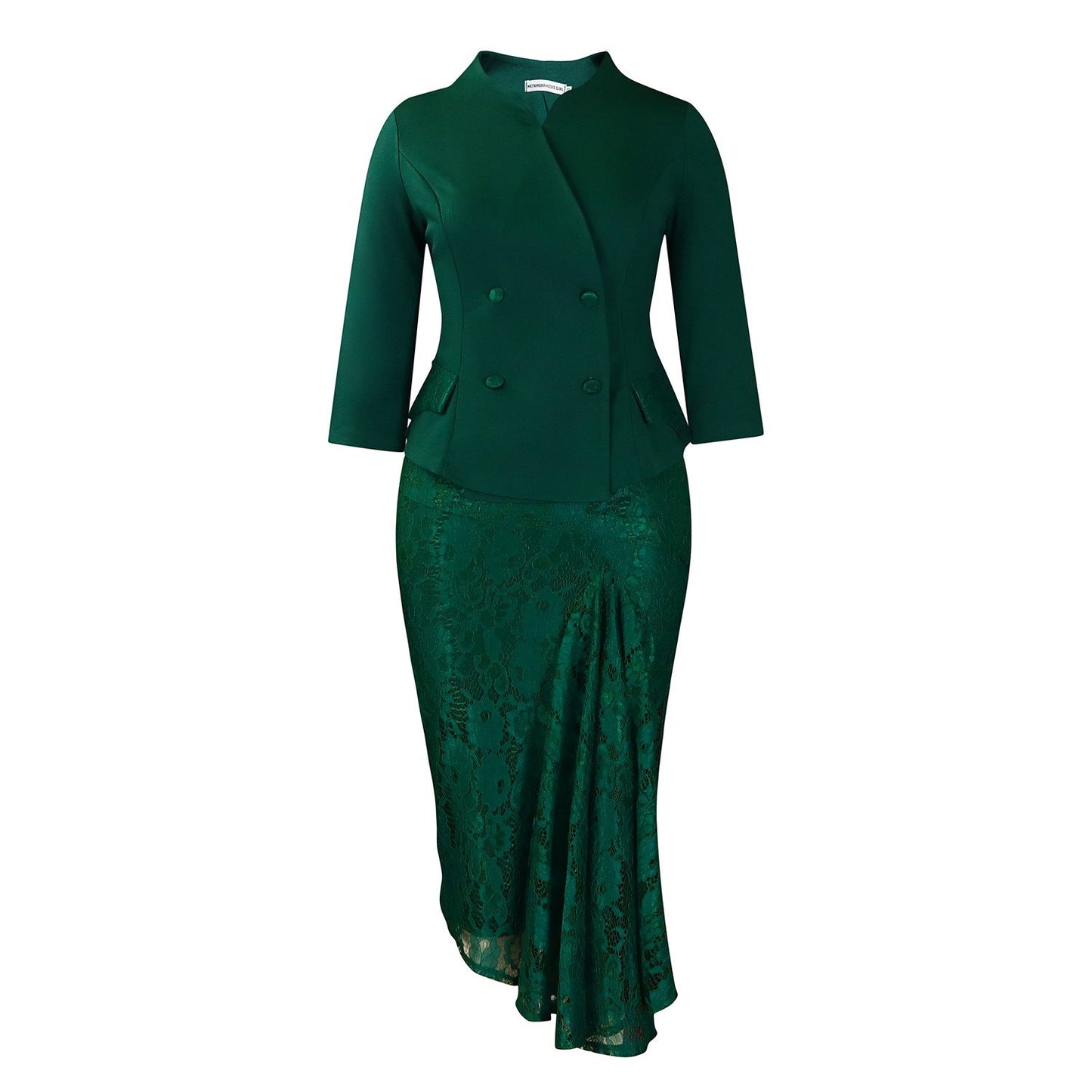 Eveloria Damen Blazer Kleidungsset