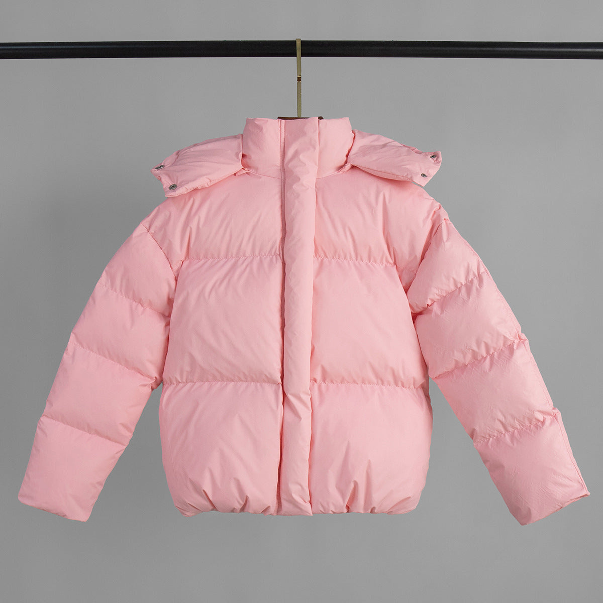 Damen Baumwollbluse Feine Textur Atmungsaktiv Weiß