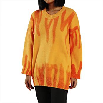 Damen Pullover Groß locker Farbverlauf Eveloria