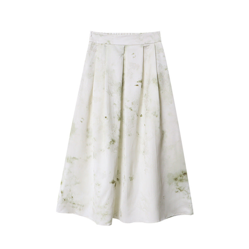 Damen Maxirock Florales Muster Eveloria