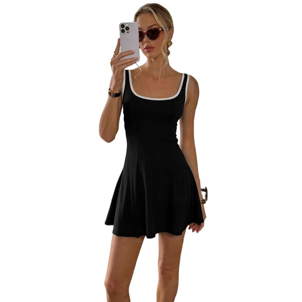 Damen Sommerkleid Figurformend Bequem Eveloria