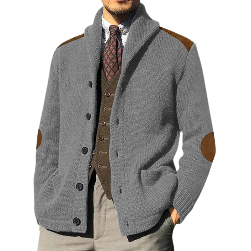 Herren Strickjacke Klassisch Bequem